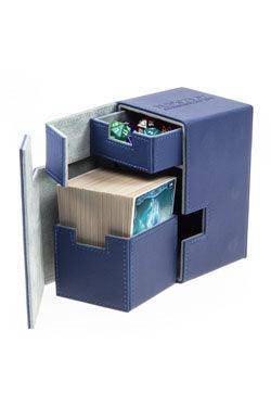 FLIP'N'TRAY DECK CASE 100+ STANDARD SIZE XENOSKIN BLUE - Boardlandia