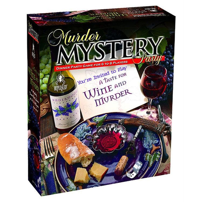 Murder Mystery Party - A Taste for Wine and Murder - Boardlandia