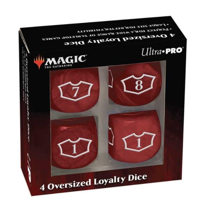 Magic the Gathering Updated Deluxe Loyalty Dice 22MM (4CT) - Mountain - Boardlandia