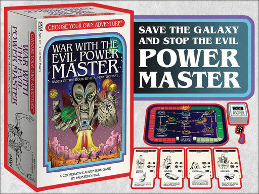 Choose Your Own Adventure: War with the Evil Power Master - Boardlandia
