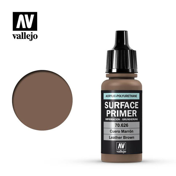 Auxiliary Products: Leather Brown Primer (17ml) - Boardlandia