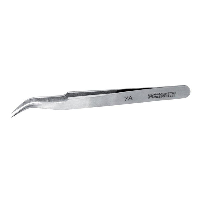 Tool: #7 Curved Stainless Steel Tweezers - Boardlandia