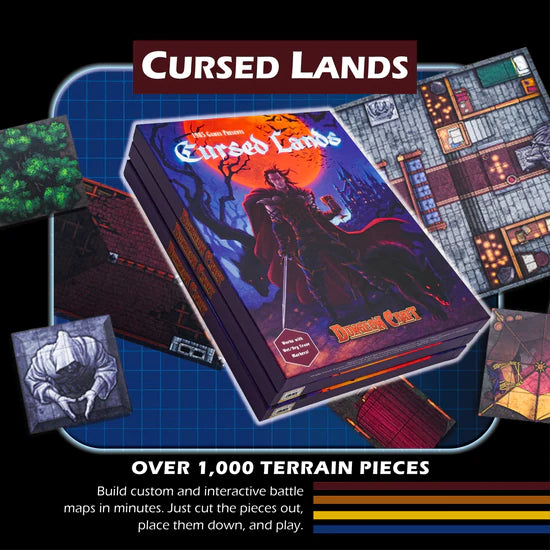 Dungeon Craft - Cursed Lands Book - Boardlandia