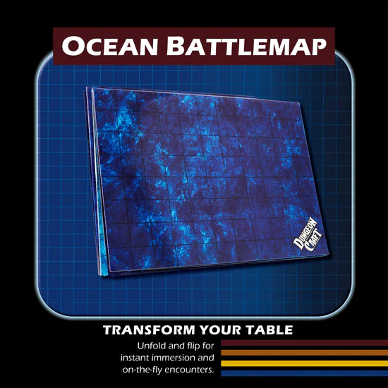 Dungeon Craft - Battle Map - Ocean - Boardlandia