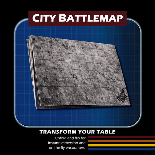Dungeon Craft - Battle Map - City - Boardlandia