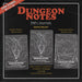 Dungeon Notes DM's Journals 3 Pack - Black - Boardlandia