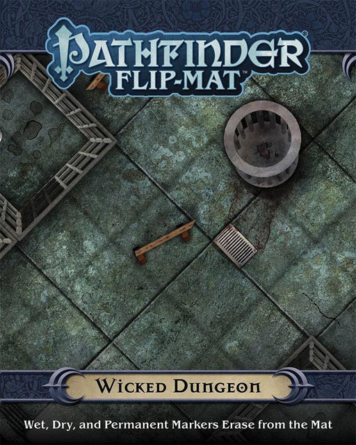 Pathfinder Flip-Mat - Wicked Dungeon - Boardlandia