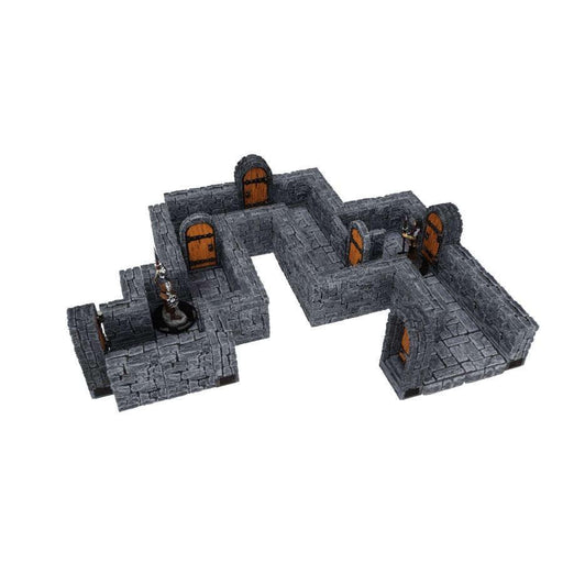 Warlock Tiles - Dungeon Tiles Expansion - One Inch Dungeon Straight Walls - Boardlandia