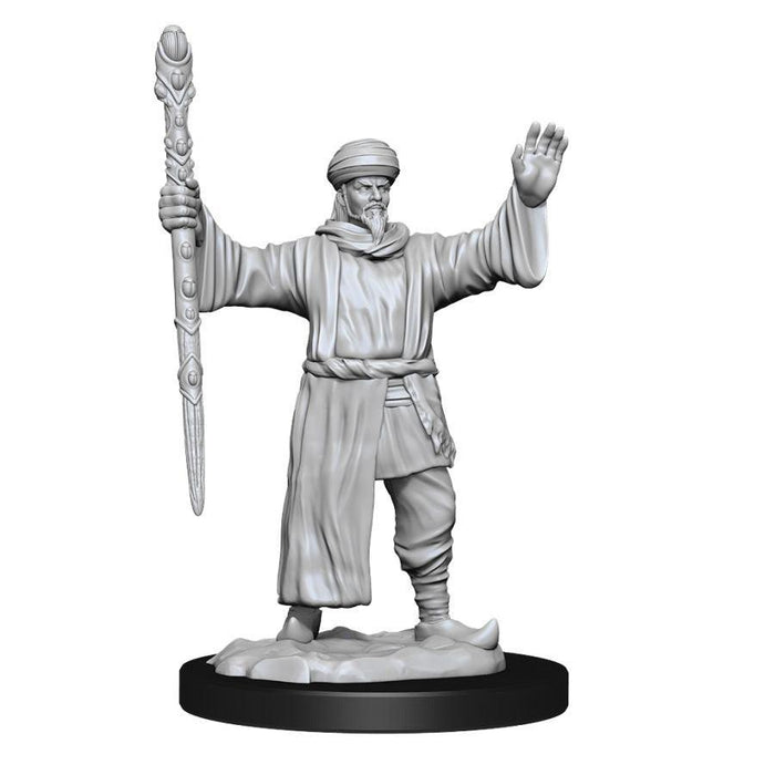 DUNGEONS AND DRAGONS NOLZUR'S MARVELOUS MINIATURES: W13 MALE HUMAN WIZARD - Boardlandia