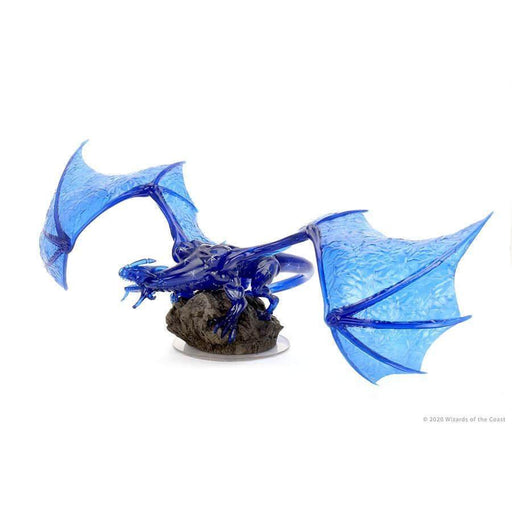 Dungeons & Dragons Miniatures: Icons of the Realms: Sapphire Dragon Premium Figure - Boardlandia