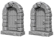 WizKids Deep Cuts Unpainted Miniatures: Doors (2) - Boardlandia