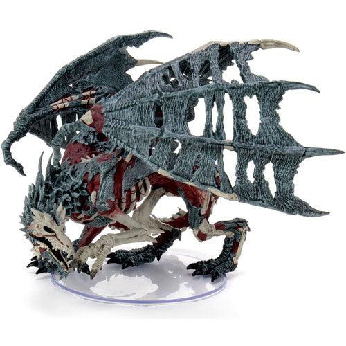 Dungeons & Dragons Miniatures: Icons of the Realms: Set 18 Boneyard Premium - Green Dracolich - Boardlandia