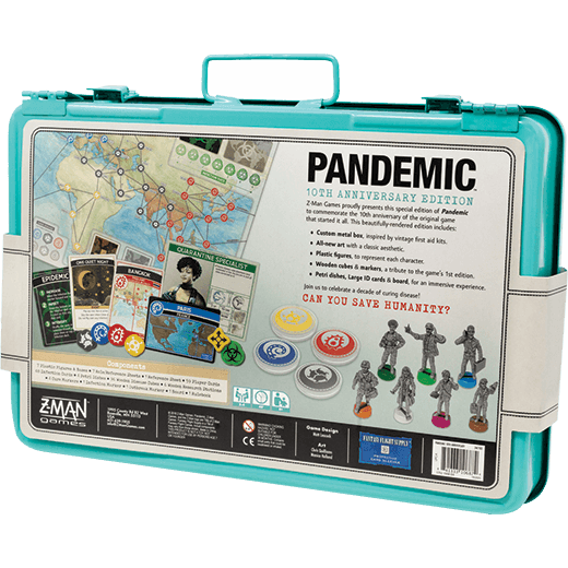 Pandemic: 10th Anniversary Edition - Boardlandia
