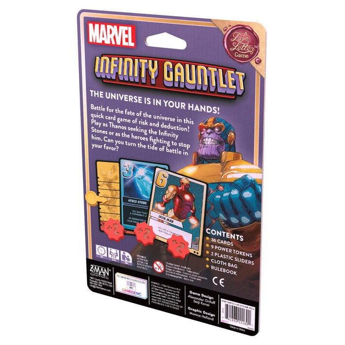 Infinity Gauntlet: A Love Letter Game - Boardlandia